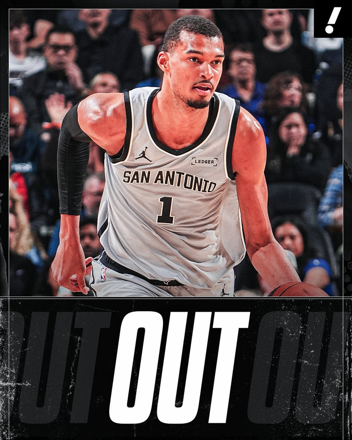 文班亚马因背靠背休战影响评奖资格 季中赛出勤